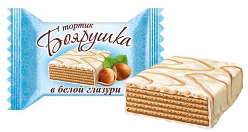 Боярушка в белой глазури . 38гр. / Боярушка люкс 38 гр.
